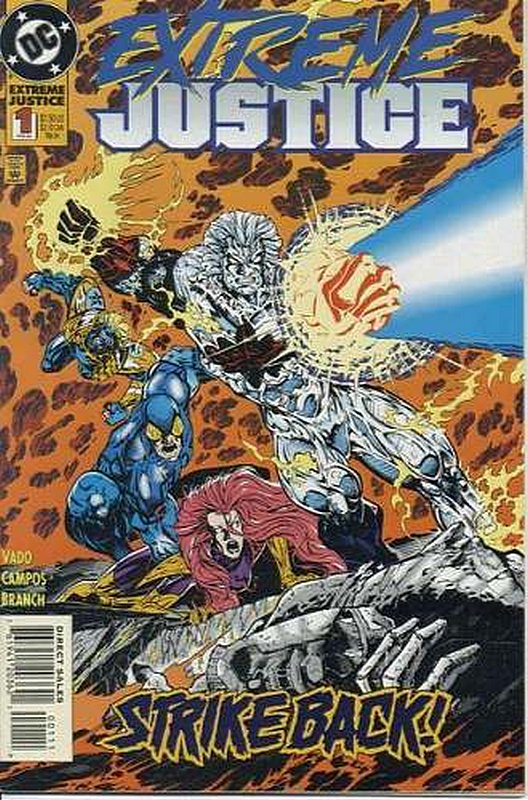 Cover of Extreme Justice (Vol 1) #1. One of 250,000 Vintage American Comics on sale from Krypton!