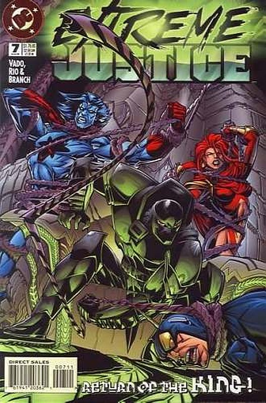 Cover of Extreme Justice (Vol 1) #7. One of 250,000 Vintage American Comics on sale from Krypton!