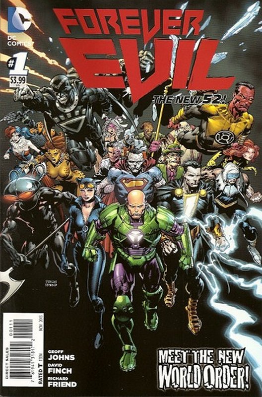 Cover of Forever Evil (2013 Ltd) #1. One of 250,000 Vintage American Comics on sale from Krypton!