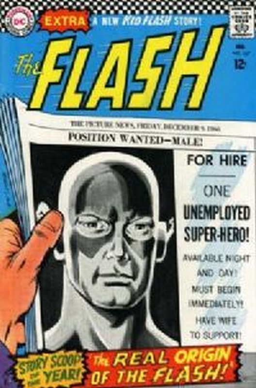 Cover of Flash (Vol 1) #167. One of 250,000 Vintage American Comics on sale from Krypton!