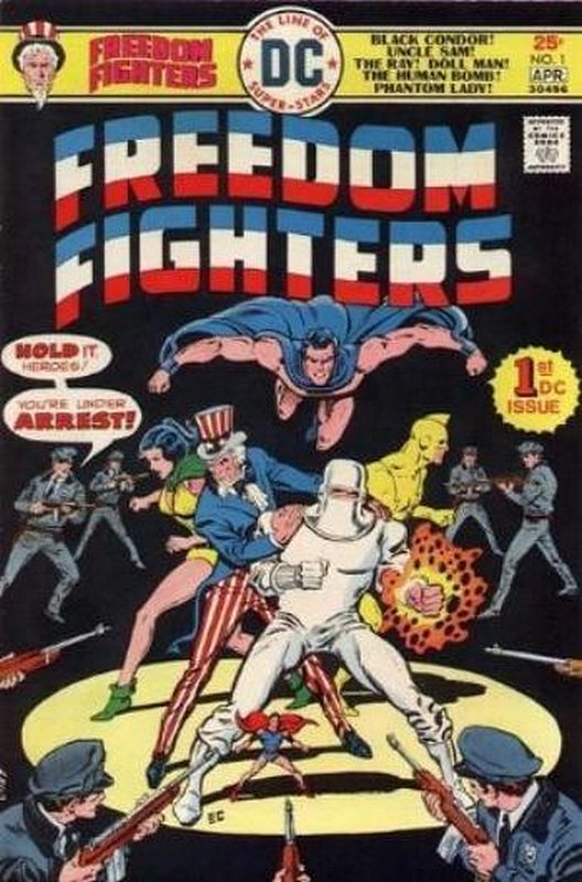 Cover of Freedom Fighters (Vol 1) #1. One of 250,000 Vintage American Comics on sale from Krypton!