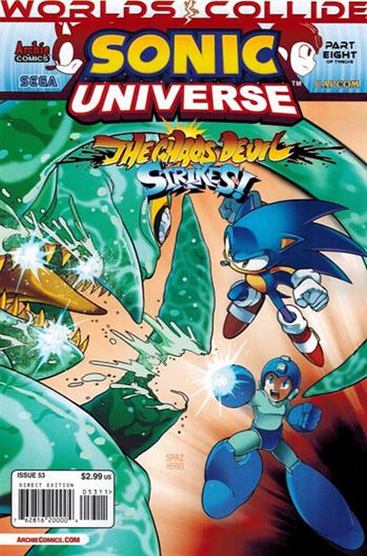 Cover of Sonic Universe (Vol 1) #53. One of 250,000 Vintage American Comics on sale from Krypton!
