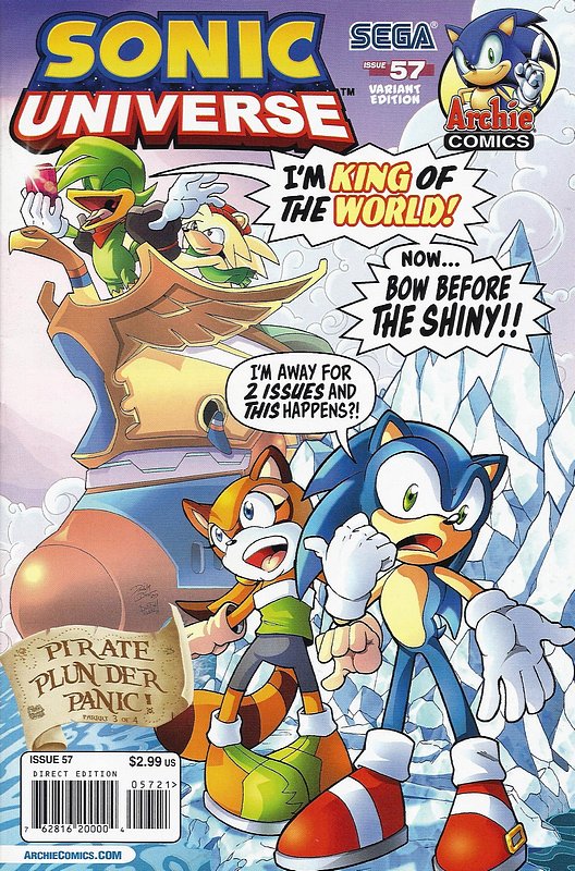 Cover of Sonic Universe (Vol 1) #57. One of 250,000 Vintage American Comics on sale from Krypton!