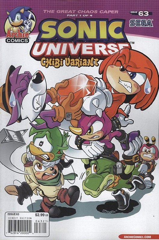 Cover of Sonic Universe (Vol 1) #63. One of 250,000 Vintage American Comics on sale from Krypton!