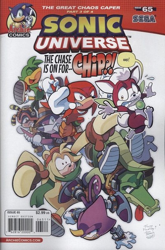 Cover of Sonic Universe (Vol 1) #65. One of 250,000 Vintage American Comics on sale from Krypton!