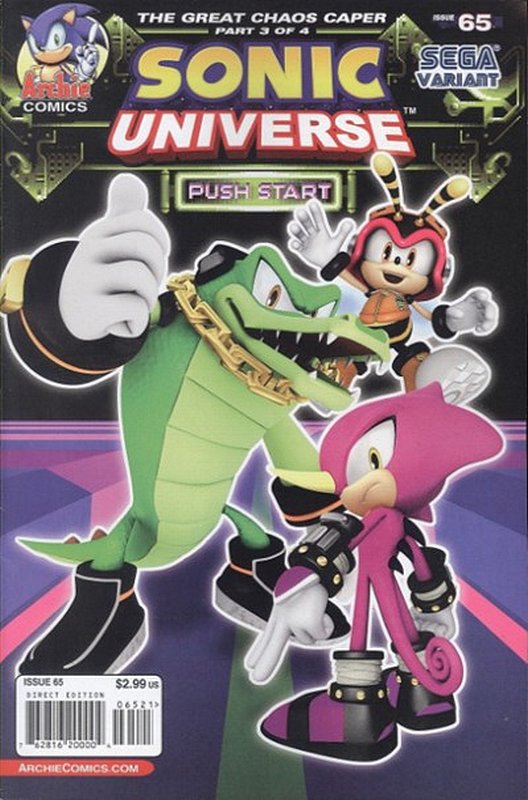 Cover of Sonic Universe (Vol 1) #65. One of 250,000 Vintage American Comics on sale from Krypton!