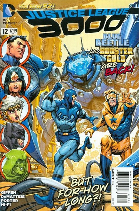 Cover of Justice League 3000 (Vol 1) #12. One of 250,000 Vintage American Comics on sale from Krypton!