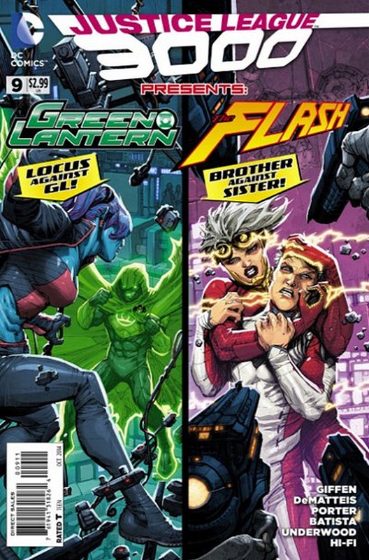 Cover of Justice League 3000 (Vol 1) #9. One of 250,000 Vintage American Comics on sale from Krypton!