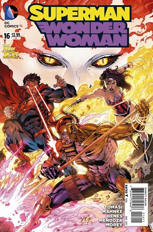 Cover of Superman/Wonder Woman (Vol 1) #16. One of 250,000 Vintage American Comics on sale from Krypton!