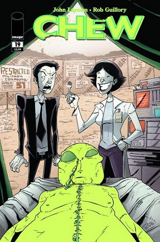 Cover of Chew (Vol 1) #19. One of 250,000 Vintage American Comics on sale from Krypton!
