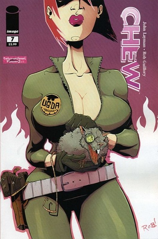 Cover of Chew (Vol 1) #7. One of 250,000 Vintage American Comics on sale from Krypton!