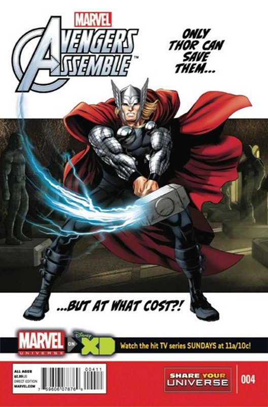 Cover of Avengers Assemble: Marvel Universe (Vol 1) #4. One of 250,000 Vintage American Comics on sale from Krypton!