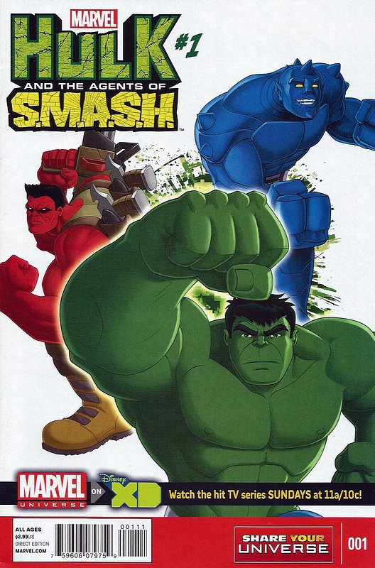 Cover of Hulk: Agents of Smash (2013 Ltd) #1. One of 250,000 Vintage American Comics on sale from Krypton!