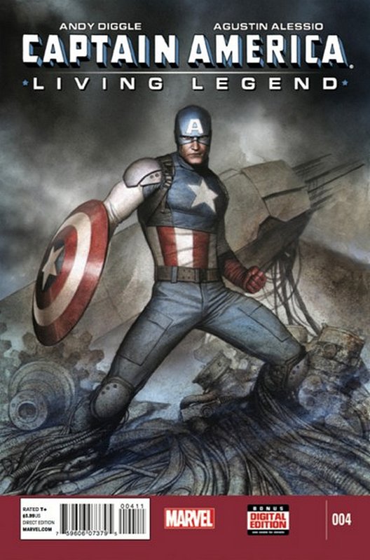 Cover of Captain America: Living Legend (2013 Ltd) #4. One of 250,000 Vintage American Comics on sale from Krypton!