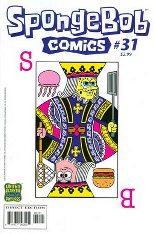 Cover of Spongebob Comics (Vol 1) #31. One of 250,000 Vintage American Comics on sale from Krypton!