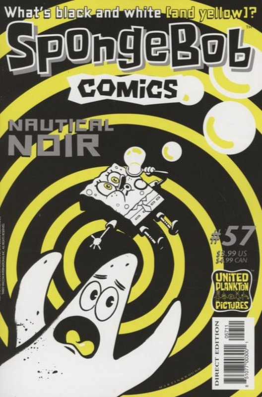 Cover of Spongebob Comics (Vol 1) #57. One of 250,000 Vintage American Comics on sale from Krypton!