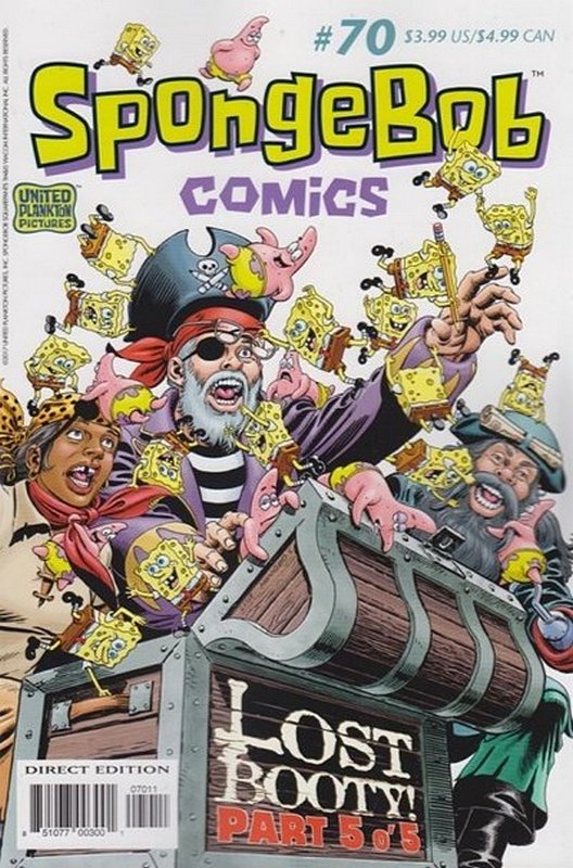 Cover of Spongebob Comics (Vol 1) #70. One of 250,000 Vintage American Comics on sale from Krypton!