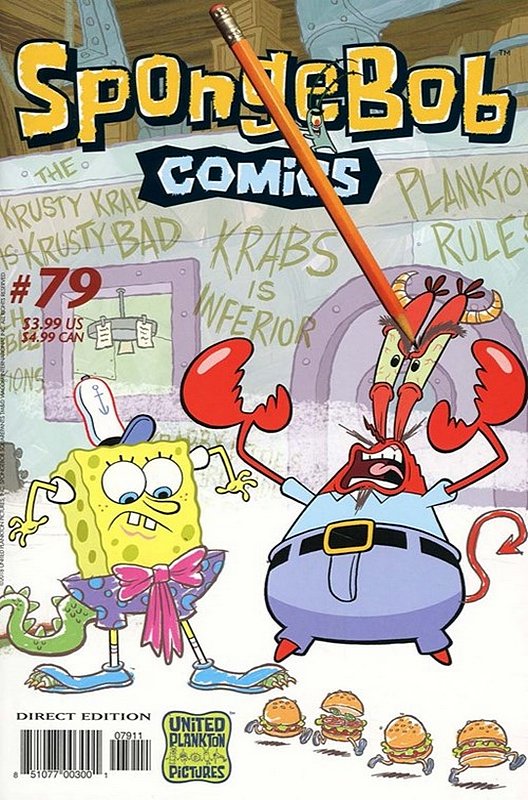 Cover of Spongebob Comics (Vol 1) #79. One of 250,000 Vintage American Comics on sale from Krypton!