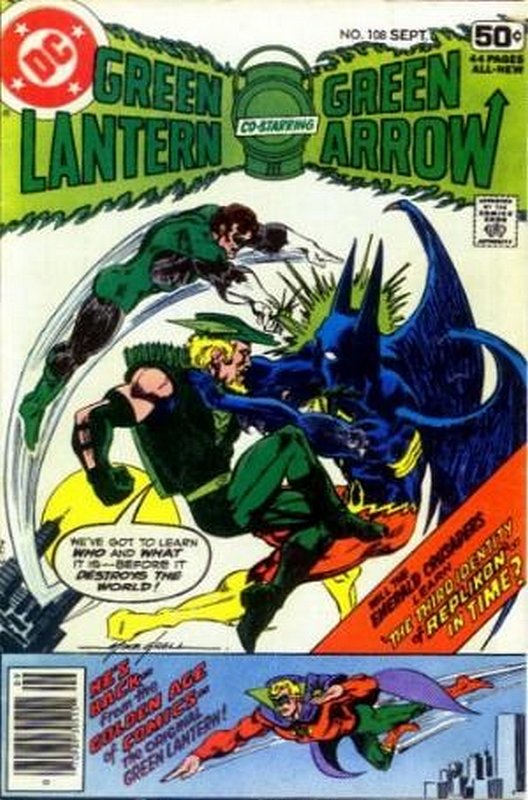 Cover of Green Lantern (Vol 2) #108. One of 250,000 Vintage American Comics on sale from Krypton!