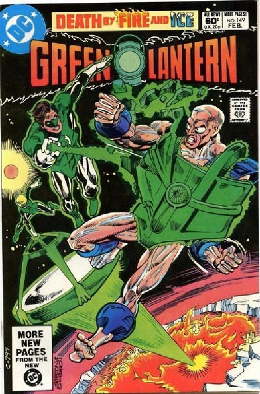 Cover of Green Lantern (Vol 2) #149. One of 250,000 Vintage American Comics on sale from Krypton!