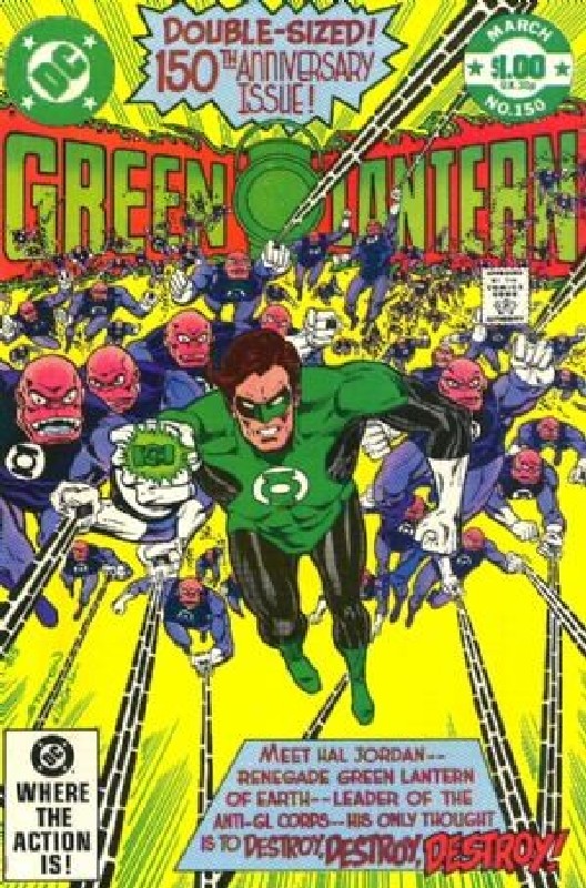 Cover of Green Lantern (Vol 2) #150. One of 250,000 Vintage American Comics on sale from Krypton!