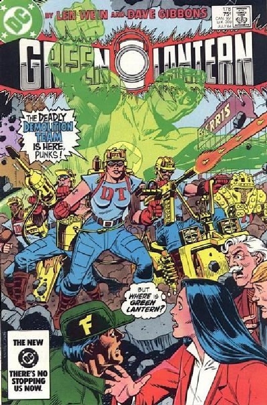 Cover of Green Lantern (Vol 2) #178. One of 250,000 Vintage American Comics on sale from Krypton!