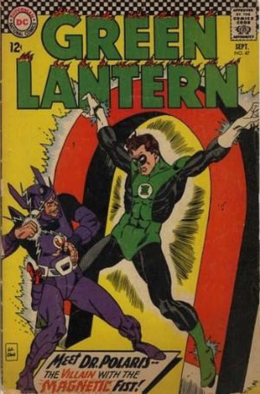 Cover of Green Lantern (Vol 2) #47. One of 250,000 Vintage American Comics on sale from Krypton!