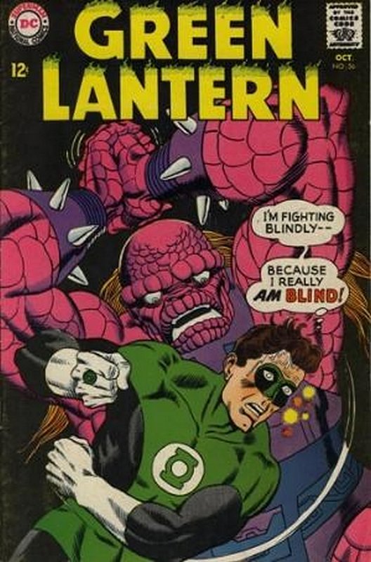 Cover of Green Lantern (Vol 2) #56. One of 250,000 Vintage American Comics on sale from Krypton!