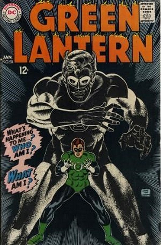 Cover of Green Lantern (Vol 2) #58. One of 250,000 Vintage American Comics on sale from Krypton!