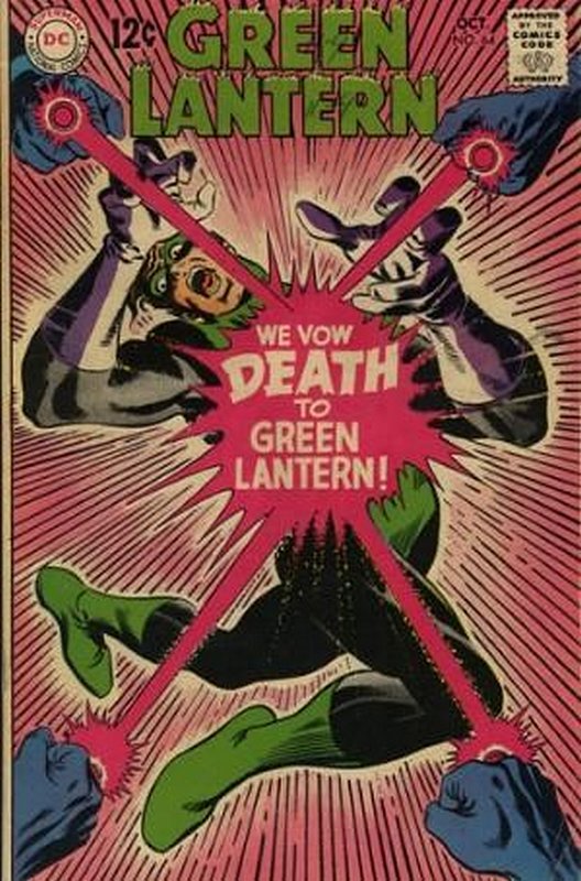 Cover of Green Lantern (Vol 2) #64. One of 250,000 Vintage American Comics on sale from Krypton!