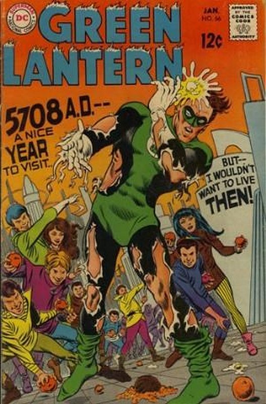 Cover of Green Lantern (Vol 2) #66. One of 250,000 Vintage American Comics on sale from Krypton!