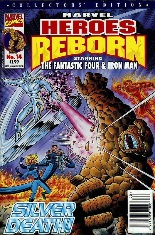 Cover of Marvel Heroes Reborn (Vol 1) (UK) #14. One of 250,000 Vintage American Comics on sale from Krypton!