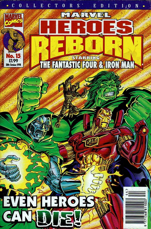 Cover of Marvel Heroes Reborn (Vol 1) (UK) #15. One of 250,000 Vintage American Comics on sale from Krypton!