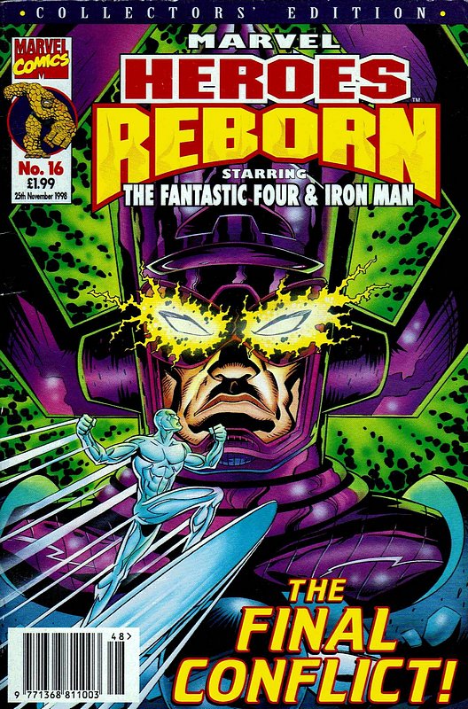 Cover of Marvel Heroes Reborn (Vol 1) (UK) #16. One of 250,000 Vintage American Comics on sale from Krypton!