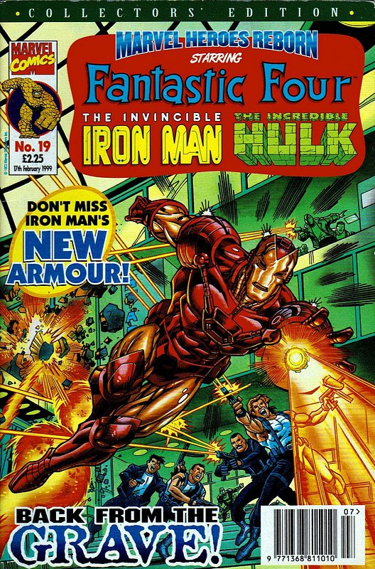 Cover of Marvel Heroes Reborn (Vol 1) (UK) #19. One of 250,000 Vintage American Comics on sale from Krypton!