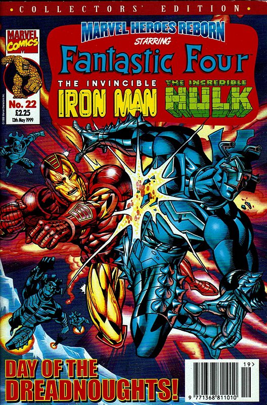 Cover of Marvel Heroes Reborn (Vol 1) (UK) #22. One of 250,000 Vintage American Comics on sale from Krypton!