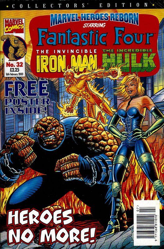 Cover of Marvel Heroes Reborn (Vol 1) (UK) #32. One of 250,000 Vintage American Comics on sale from Krypton!