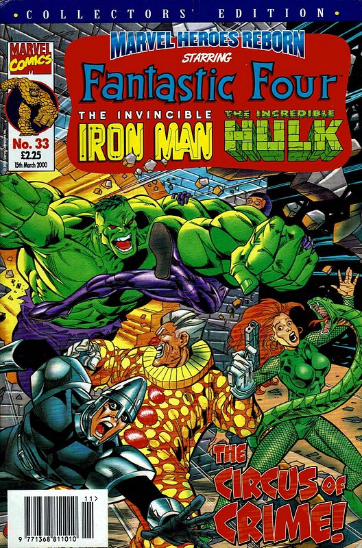 Cover of Marvel Heroes Reborn (Vol 1) (UK) #33. One of 250,000 Vintage American Comics on sale from Krypton!