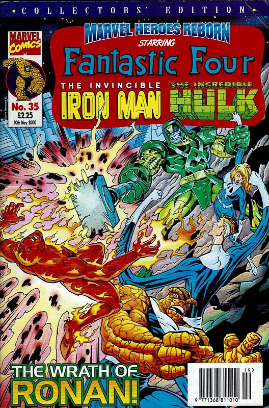 Cover of Marvel Heroes Reborn (Vol 1) (UK) #35. One of 250,000 Vintage American Comics on sale from Krypton!