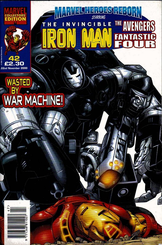 Cover of Marvel Heroes Reborn (Vol 1) (UK) #42. One of 250,000 Vintage American Comics on sale from Krypton!