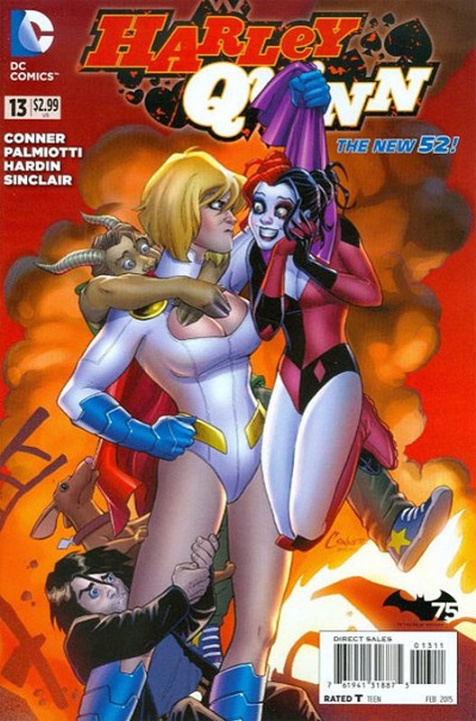 Cover of Harley Quinn (Vol 2) #13. One of 250,000 Vintage American Comics on sale from Krypton!