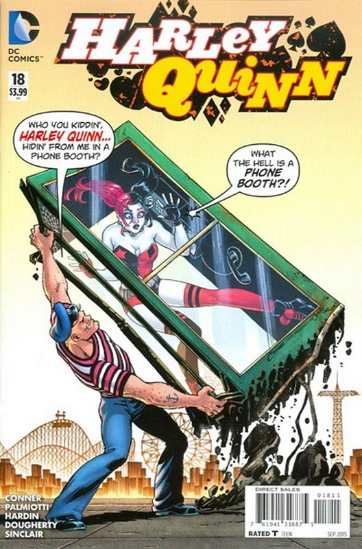 Cover of Harley Quinn (Vol 2) #18. One of 250,000 Vintage American Comics on sale from Krypton!