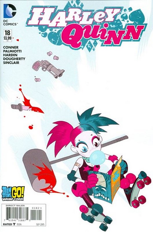 Cover of Harley Quinn (Vol 2) #18. One of 250,000 Vintage American Comics on sale from Krypton!