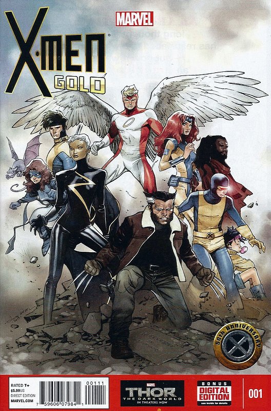 Cover of X-Men: Gold (2013 One Shot) #1. One of 250,000 Vintage American Comics on sale from Krypton!