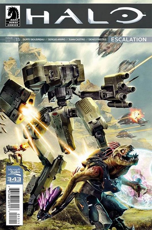 Cover of Halo: Escalation (Vol 1) #15. One of 250,000 Vintage American Comics on sale from Krypton!