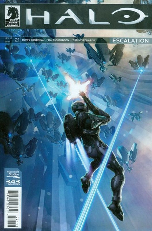 Cover of Halo: Escalation (Vol 1) #21. One of 250,000 Vintage American Comics on sale from Krypton!