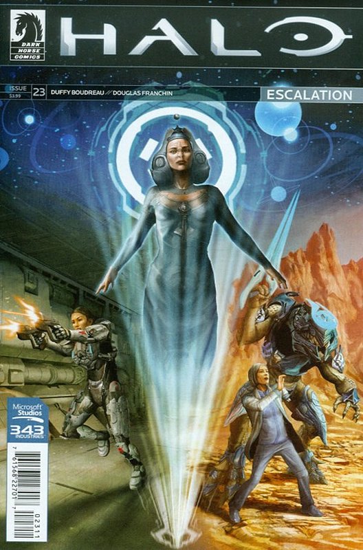 Cover of Halo: Escalation (Vol 1) #23. One of 250,000 Vintage American Comics on sale from Krypton!