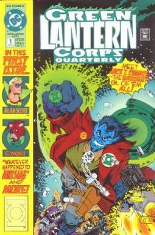 Cover of Green Lantern Corps Quarterly (Vol 1) #1. One of 250,000 Vintage American Comics on sale from Krypton!