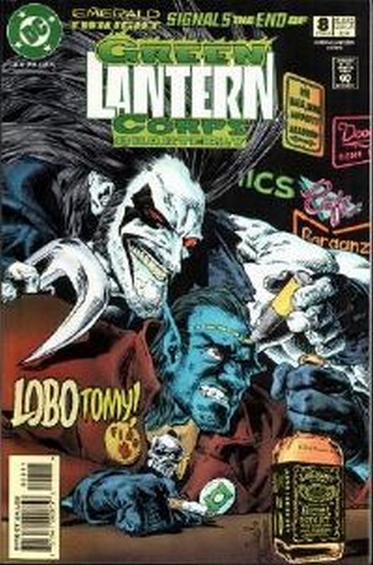 Cover of Green Lantern Corps Quarterly (Vol 1) #8. One of 250,000 Vintage American Comics on sale from Krypton!