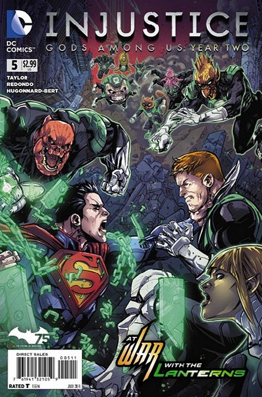 Cover of Injustice: Gods Among Us - Year Two #5. One of 250,000 Vintage American Comics on sale from Krypton!